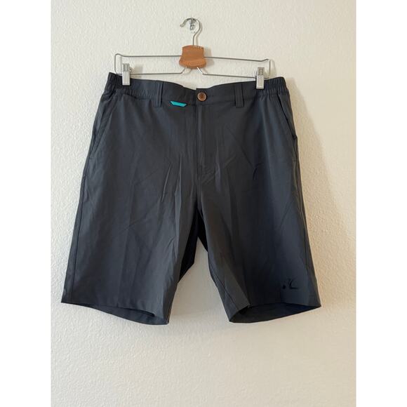 Hobie By Hurley Men's Mariner Hybrid Shorts 32 Gray Beach Outdoor Pocket - Picture 2 of 10